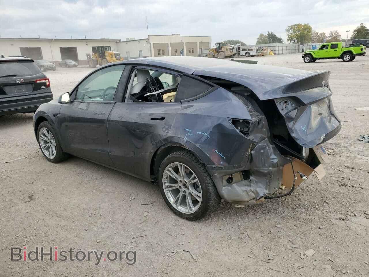 2021 TESLA MODEL Y - VIN: 5YJYGAEE7MF249072 - Фото 2