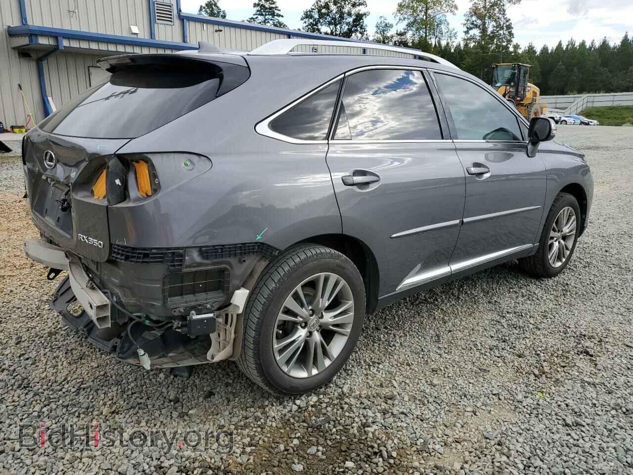 2014 LEXUS RX350 - VIN: 2T2BK1BA7EC243957 - Фото 3