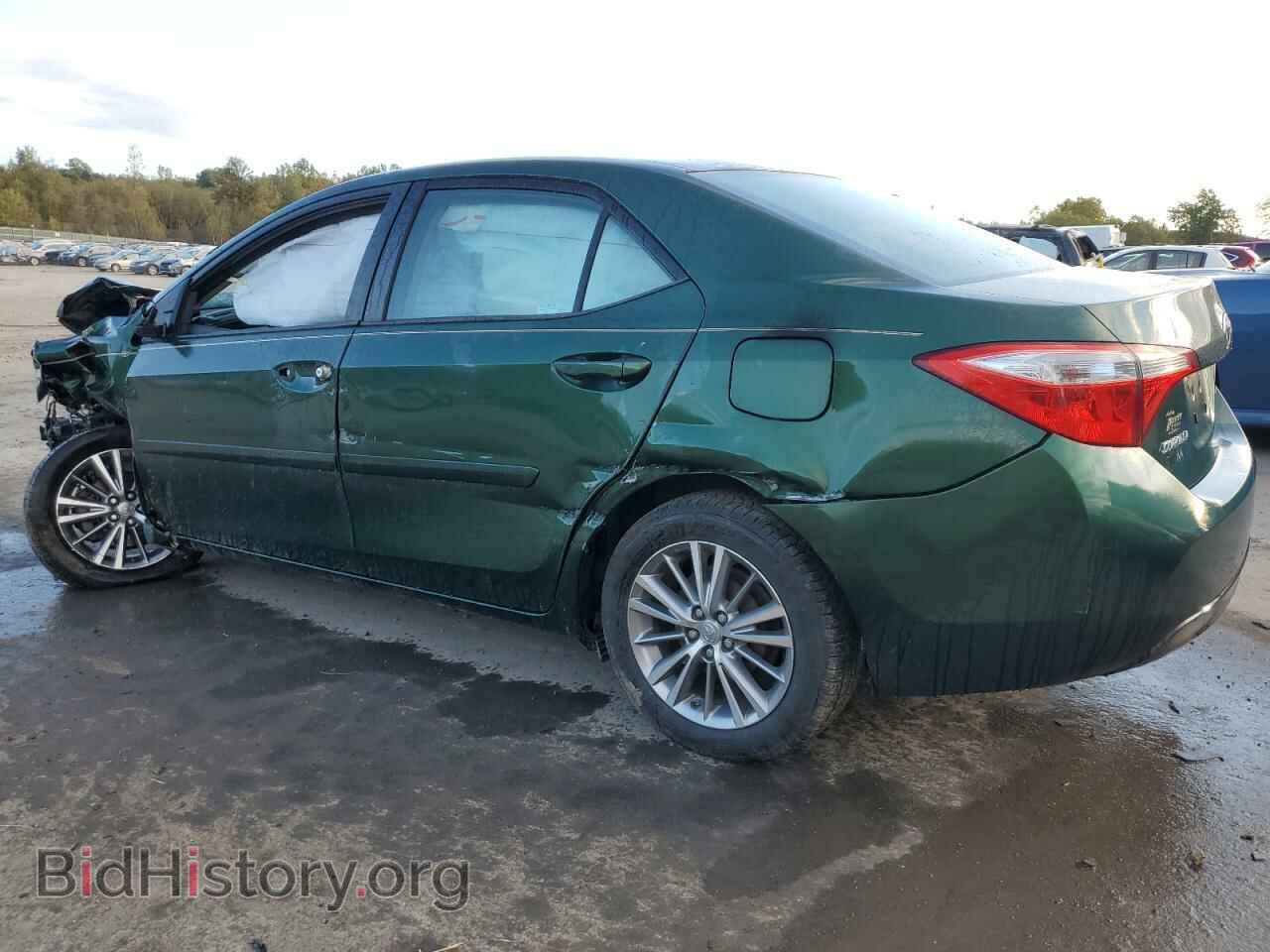 2014 TOYOTA COROLLA - VIN: 2T1BURHEXEC005852 - Фото 2