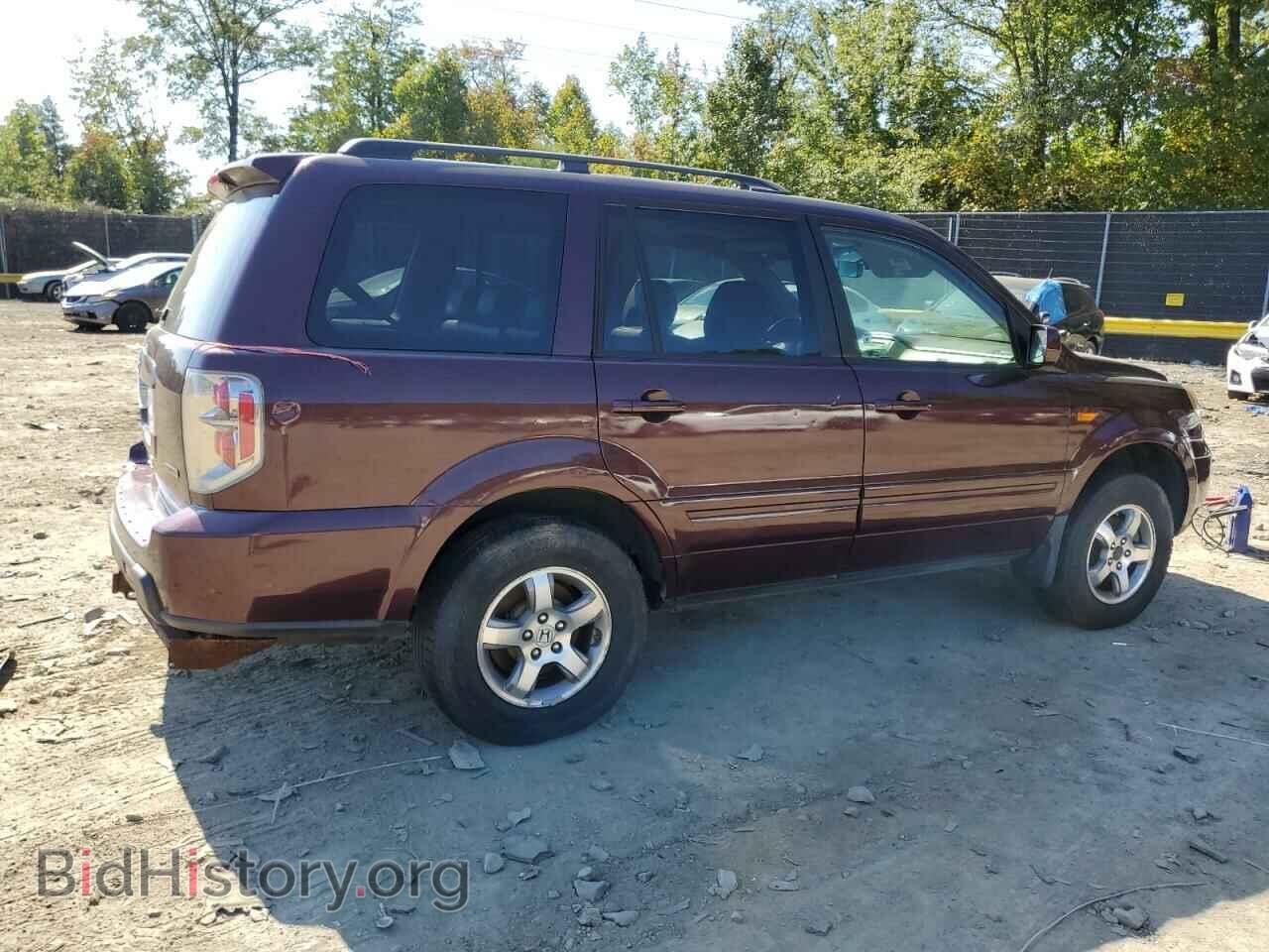 2007 HONDA PILOT - VIN: 2HKYF18587H507345 - Фото 3