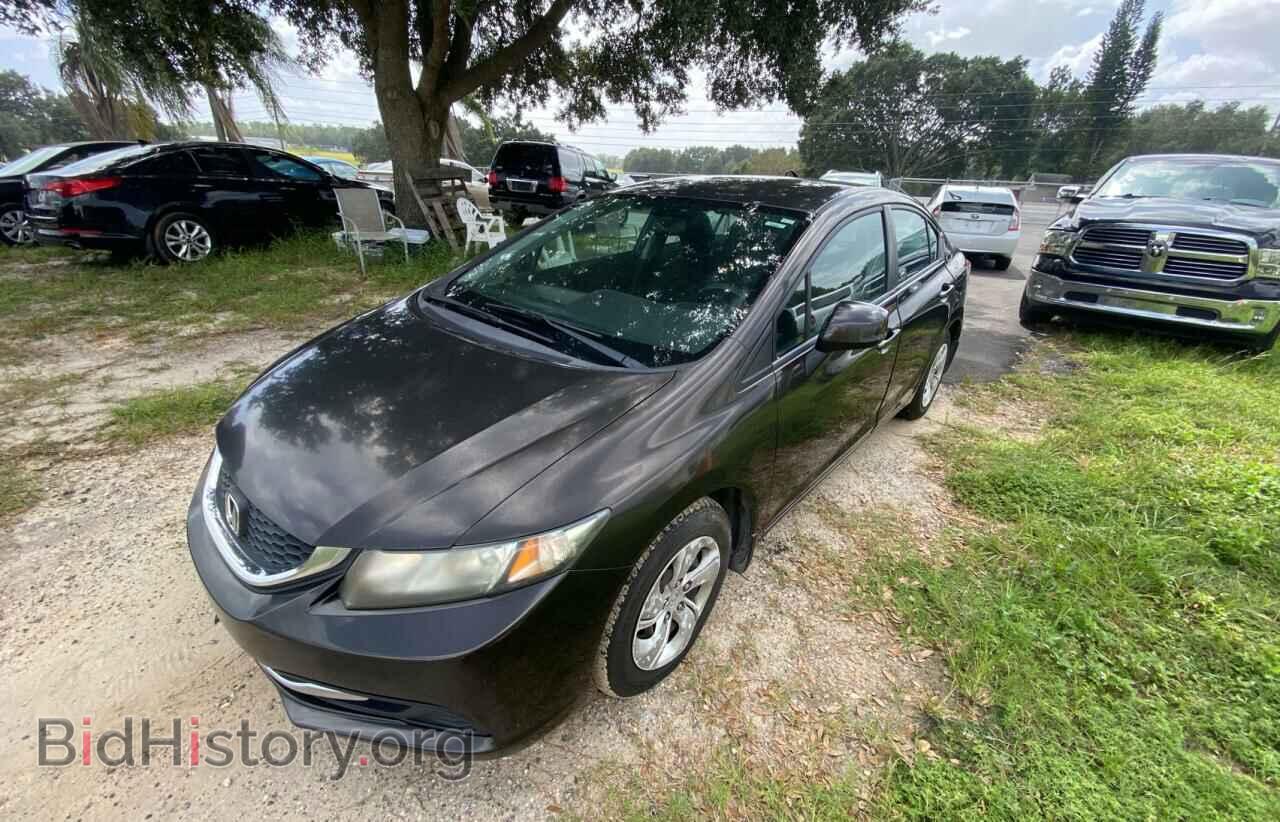 2013 HONDA CIVIC - VIN: 19XFB2F55DE008496 - Фото 2