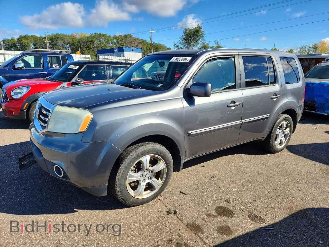 Photo 5FNYF3H59CB026590 - HONDA PILOT 2012