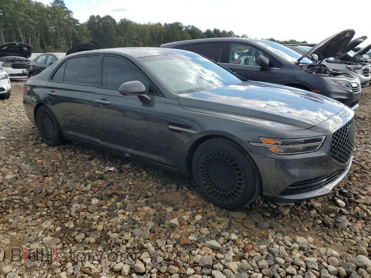 2022 GENESIS G90 - VIN: KMTF54PH2NU092809 - Фото 4