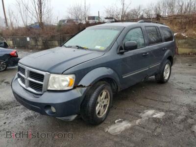 2007 Dodge DURANGO Durango SL, blue — VIN 1D8HB48P67F576870, Copart
