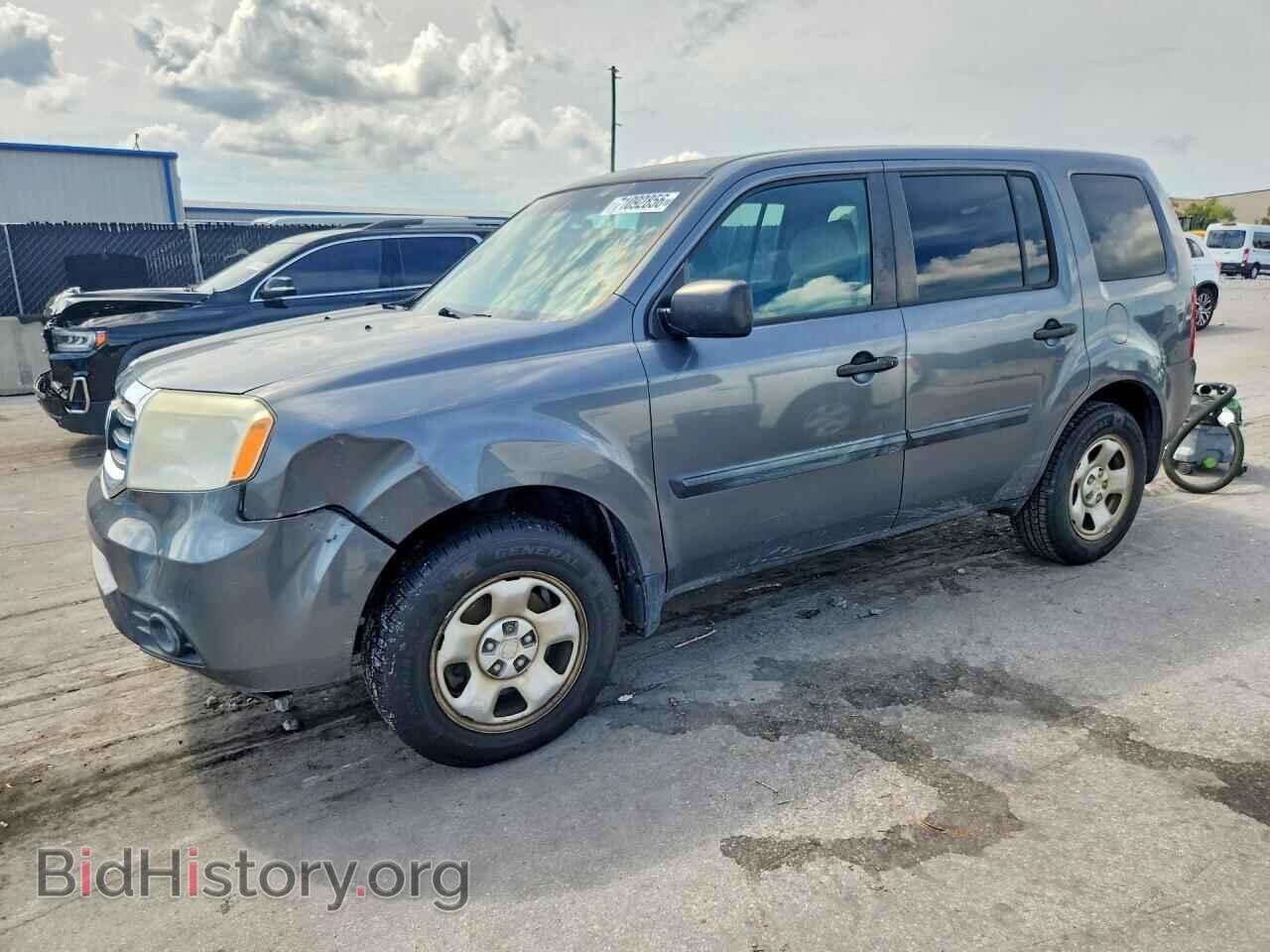 Photo 5FNYF3H24CB043853 - HONDA PILOT 2012