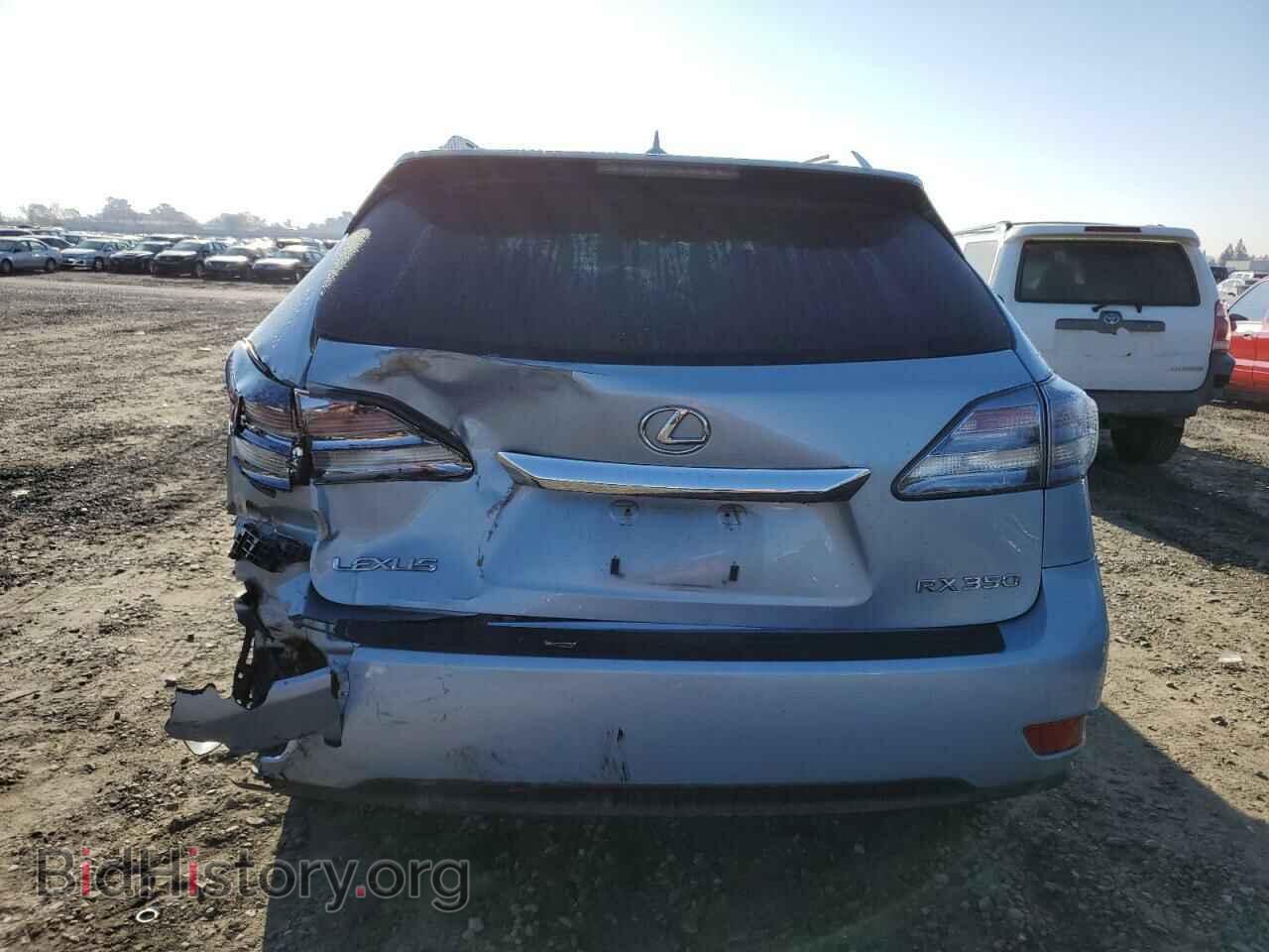 2010 LEXUS RX350 - VIN: 2T2BK1BA0AC017902 - Фото 6