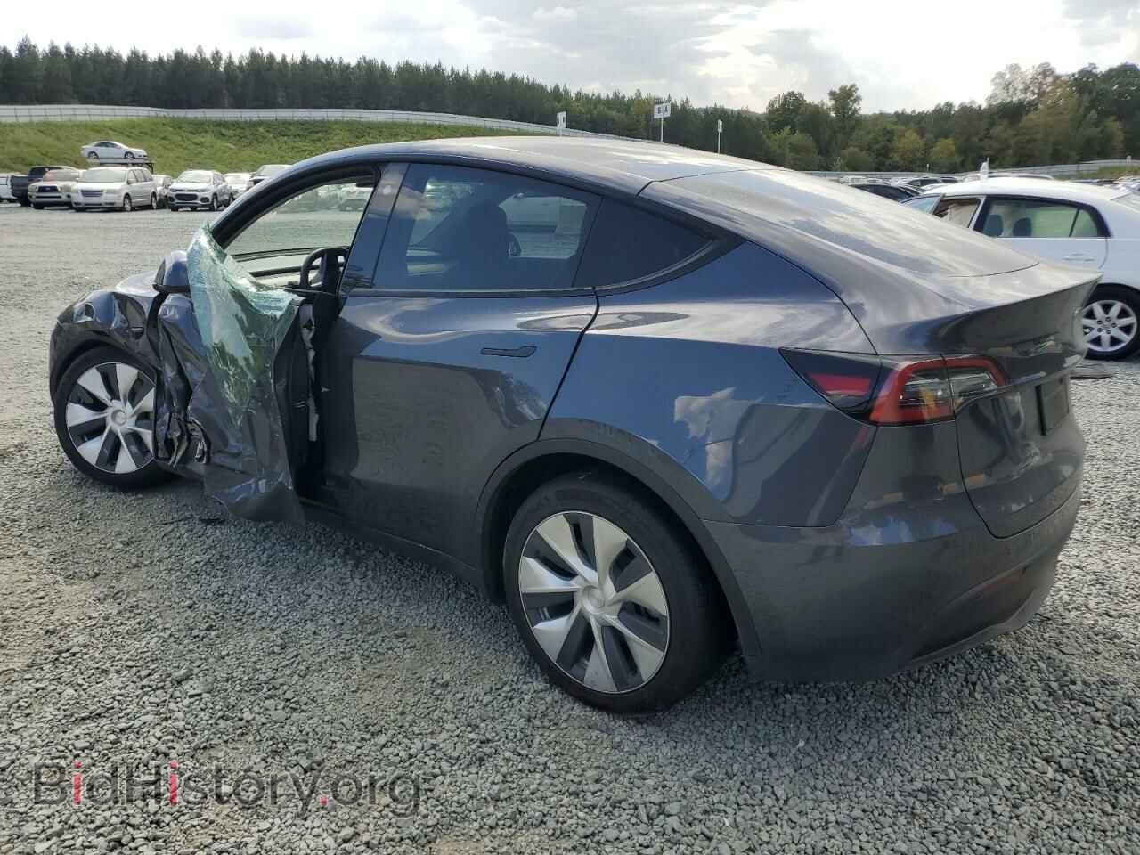 2022 TESLA MODEL Y - VIN: 7SAYGDEE2NF379928 - Фото 2