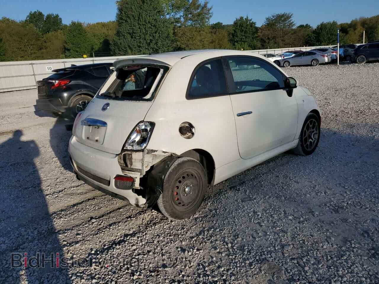 2012 FIAT 500 - VIN: 3C3CFFBR4CT384452 - Фото 3