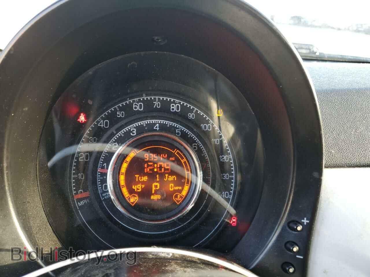 2012 FIAT 500 - VIN: 3C3CFFBR4CT384452 - Фото 9