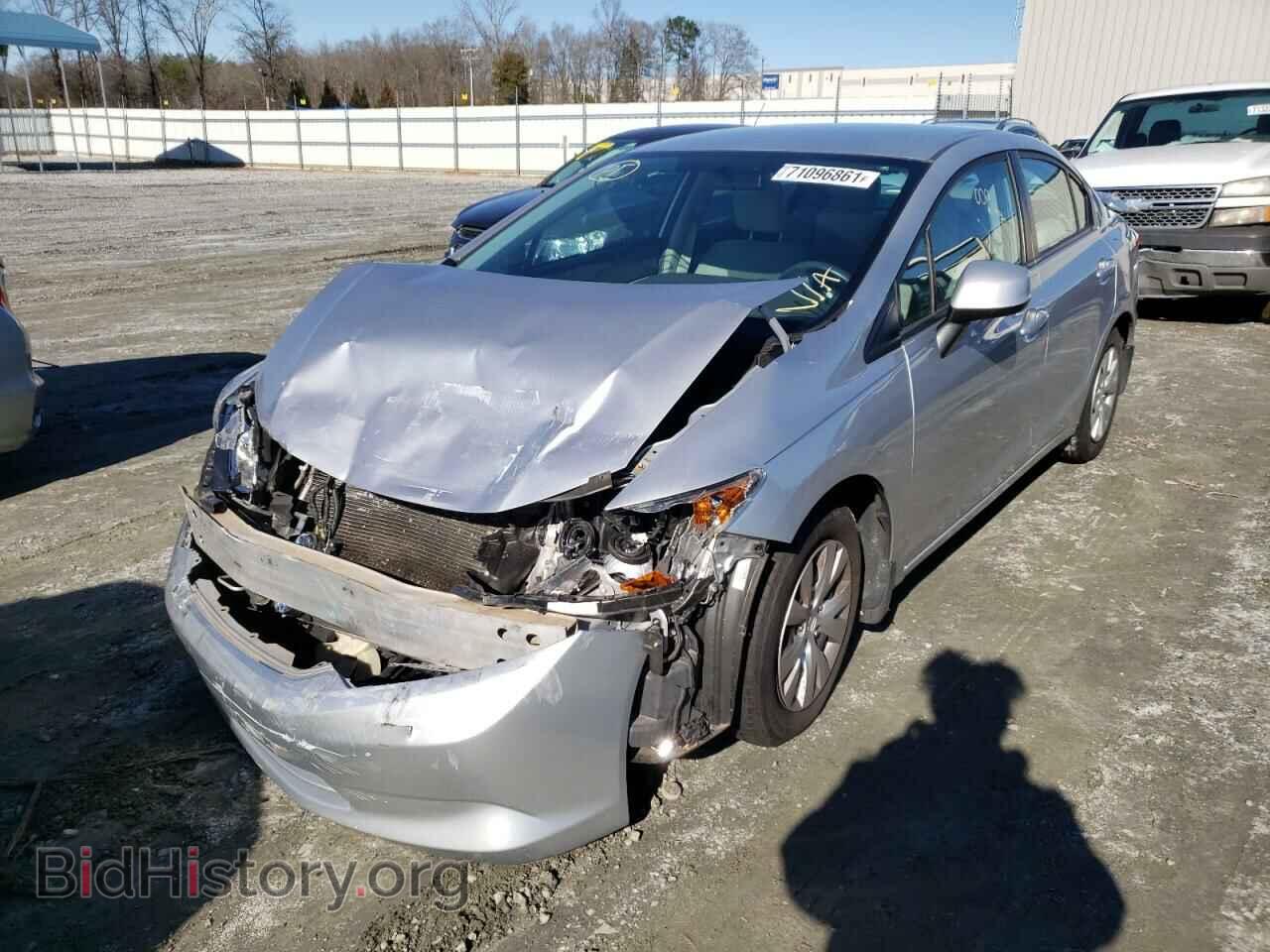 2012 HONDA CIVIC - VIN: 2HGFB2F58CH563267 - Фото 2