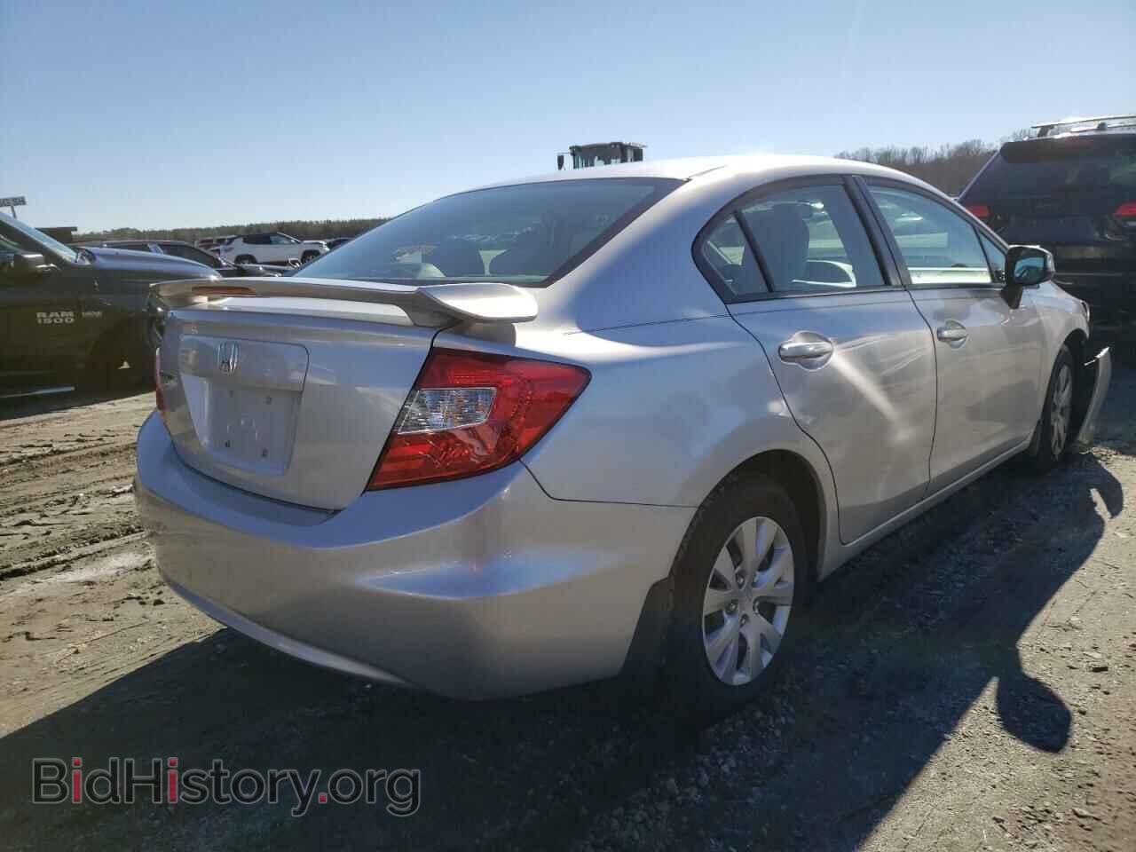 2012 HONDA CIVIC - VIN: 2HGFB2F58CH563267 - Фото 4