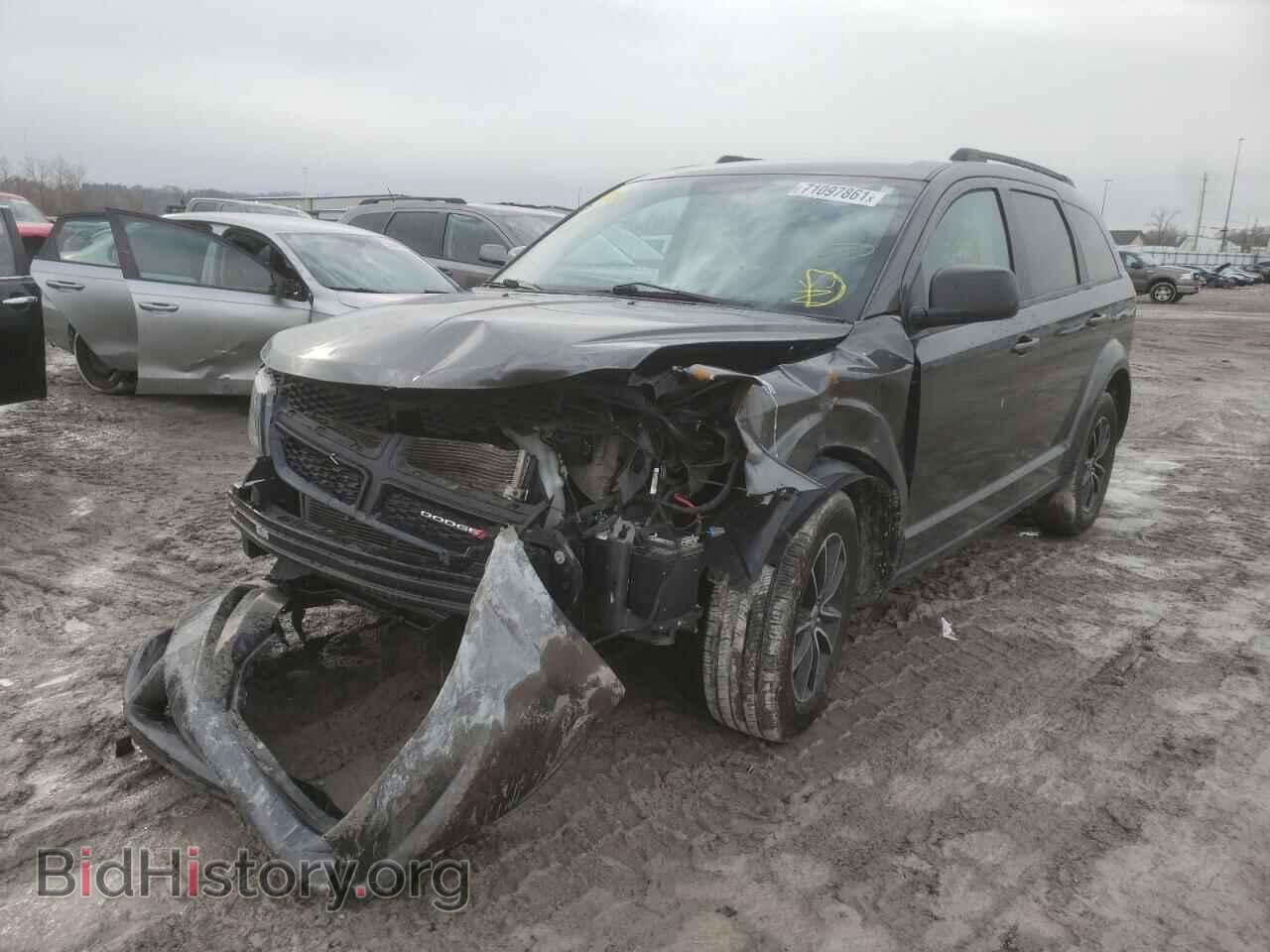 2018 DODGE JOURNEY - VIN: 3C4PDCAB5JT196154 - Фото 2