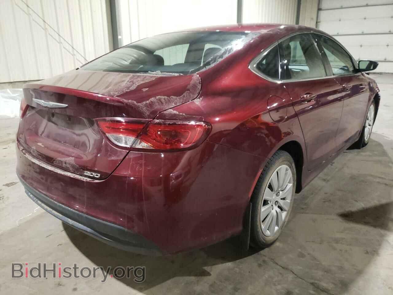 2015 CHRYSLER 200 - VIN: 1C3CCCFB0FN550197 - Фото 4