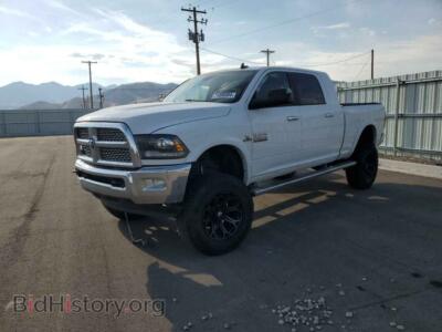 2014 RAM 2500 Laramie, white — VIN 3C6UR5NL7EG178084, Copart
