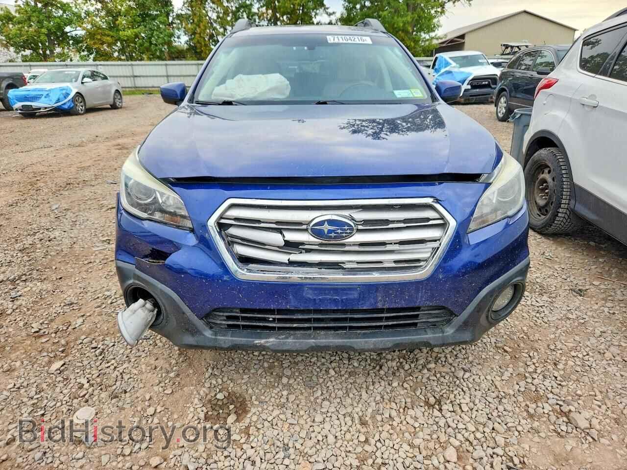 2016 SUBARU OUTBACK - VIN: 4S4BSACC5G3323737 - Фото 5