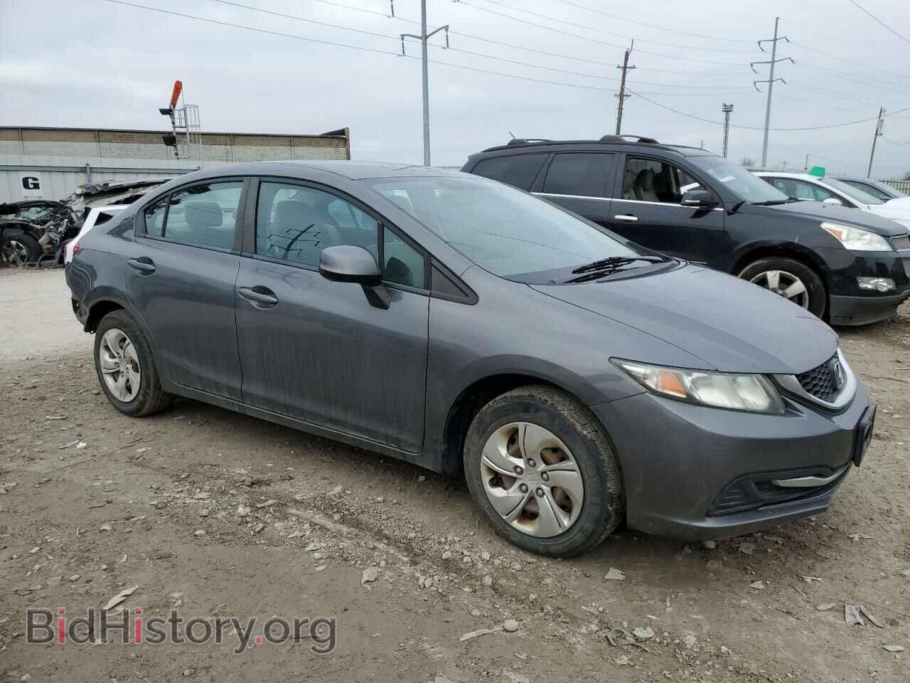 2013 HONDA CIVIC - VIN: 19XFB2F51DE035405 - Фото 4