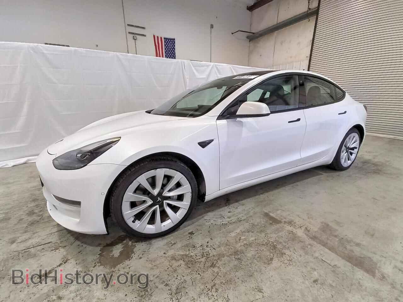 Фотография 5YJ3E1EA7NF188076 - TESLA MODEL 3 2022