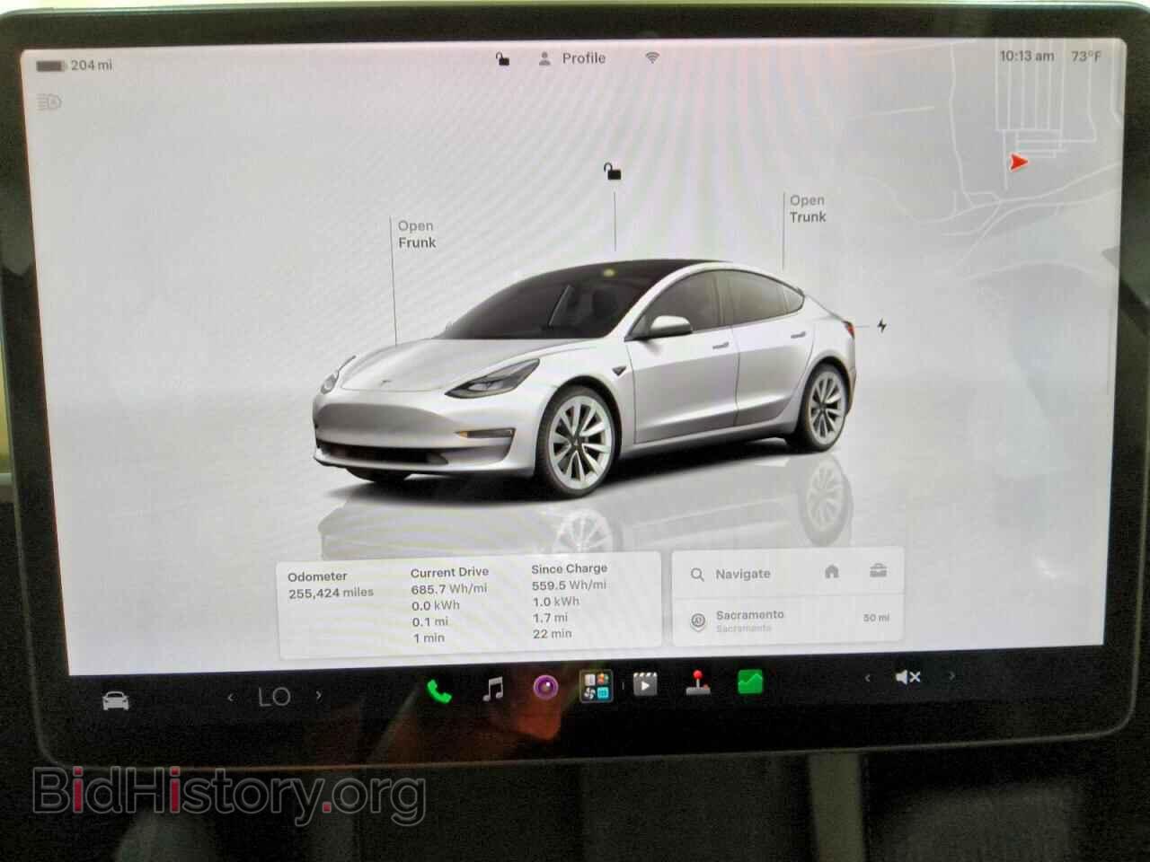 2022 TESLA MODEL 3 - VIN: 5YJ3E1EA7NF188076 - Фото 9