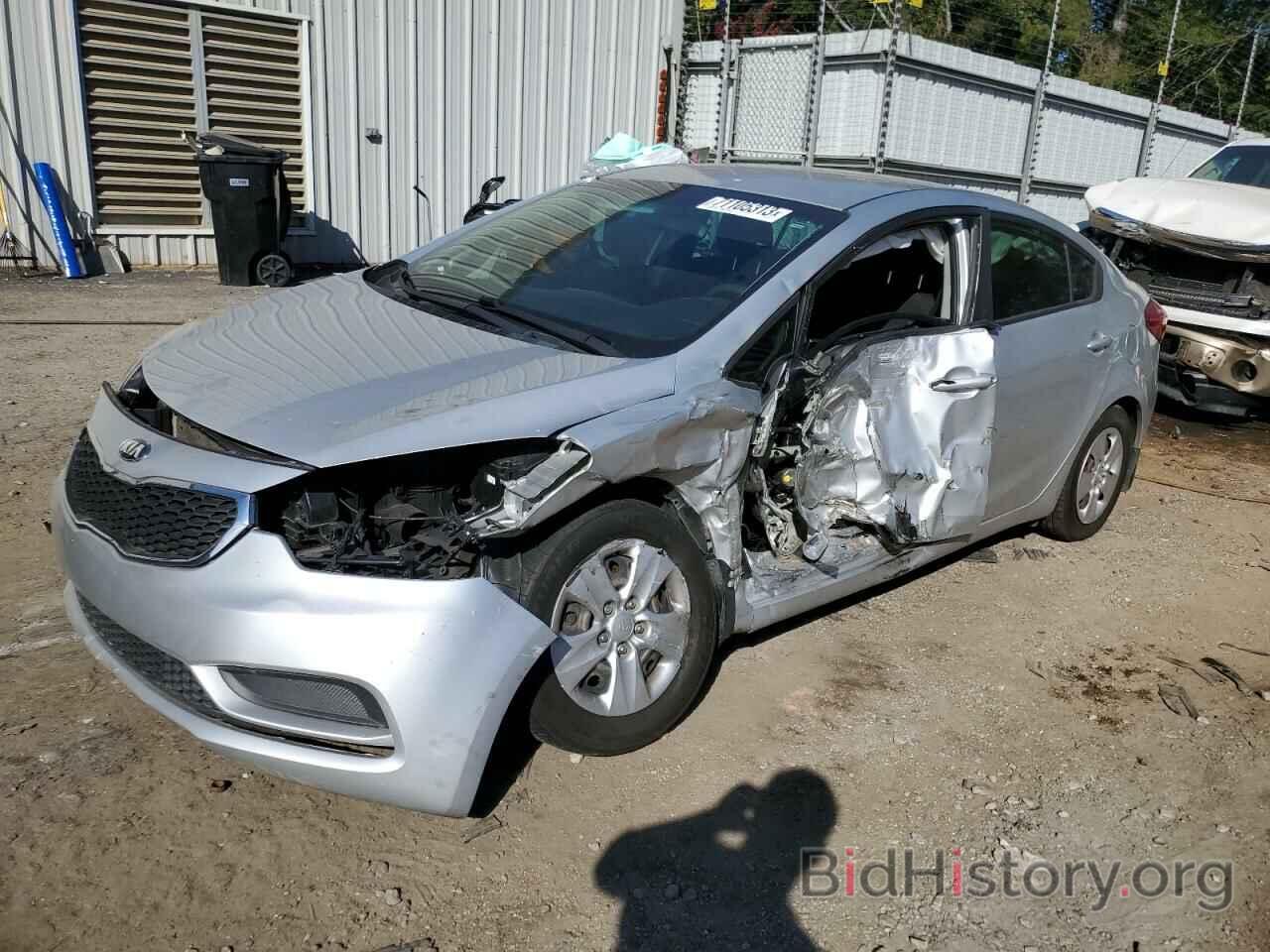 Photo KNAFK4A63G5604201 - KIA FORTE 2016