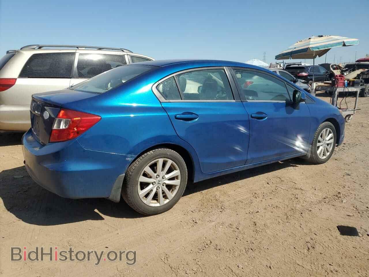 2012 HONDA CIVIC - VIN: 19XFB2F8XCE002153 - Фото 3