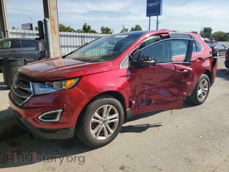 2016 Ford EDGE SEL (VIN 2FMPK4J92GBC41205) — photo 1 of 12, Copart, damage: all over