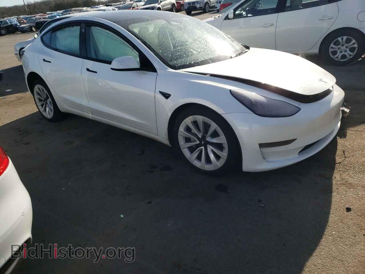 2022 TESLA MODEL 3 - VIN: 5YJ3E1EA2NF340202 - Фото 4