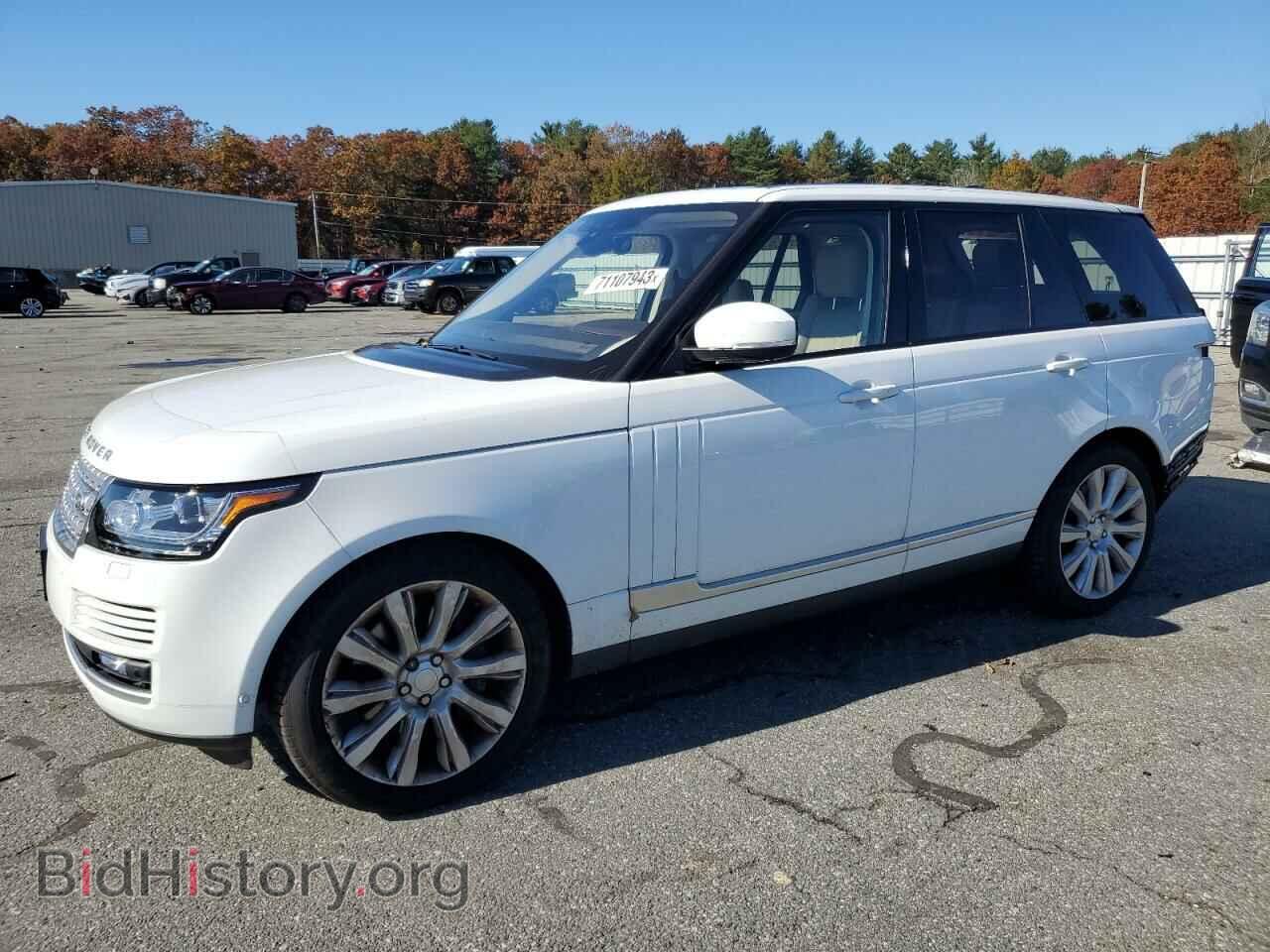 Фотография SALGS2FE5HA320744 - LAND ROVER RANGEROVER 2017