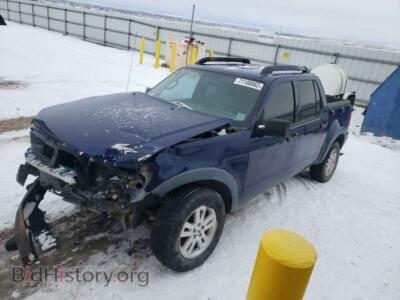 2008 Ford EXPLORER EXPLORER S, синий — VIN 1FMEU51E18UA91989, Copart