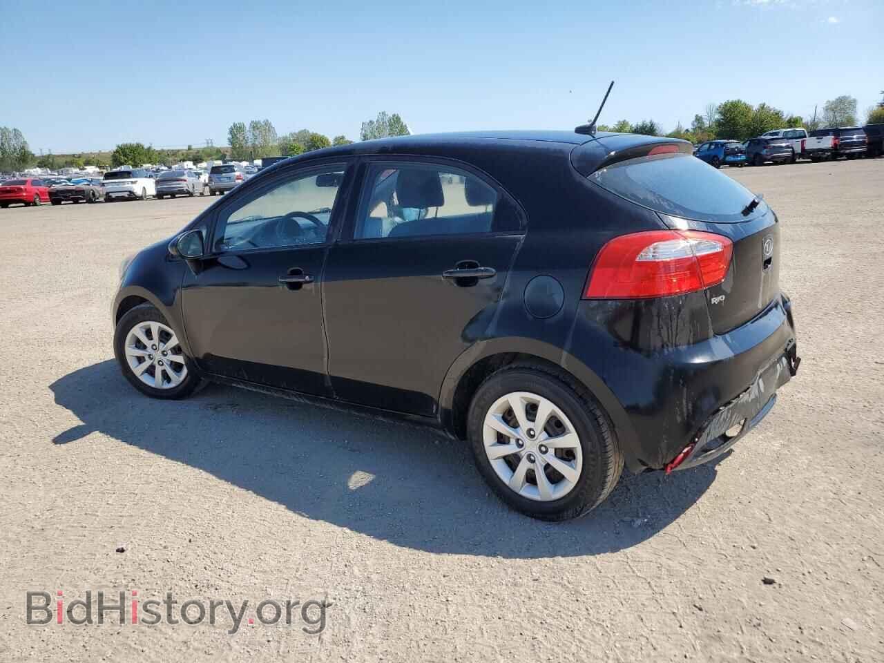 2012 KIA RIO - VIN: KNADM5A31C6018842 - Фото 2