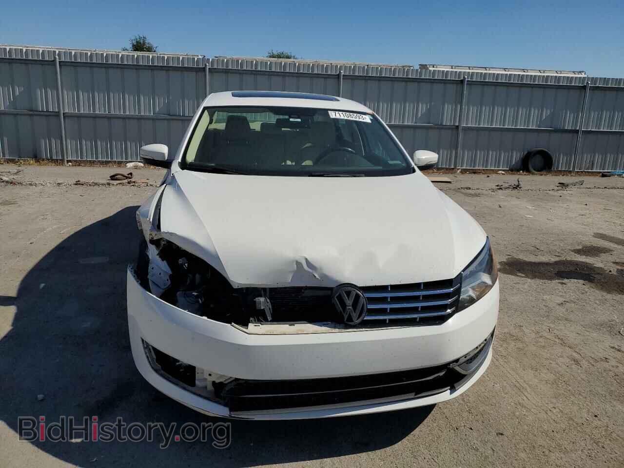 2013 VOLKSWAGEN PASSAT - VIN: 1VWCH7A35DC071249 - Фото 5