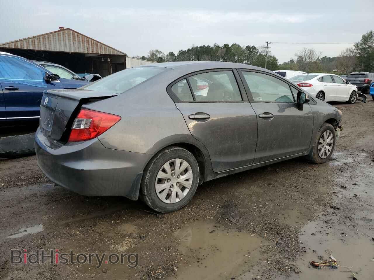 2012 HONDA CIVIC - VIN: 19XFB2F58CE026327 - Фото 3