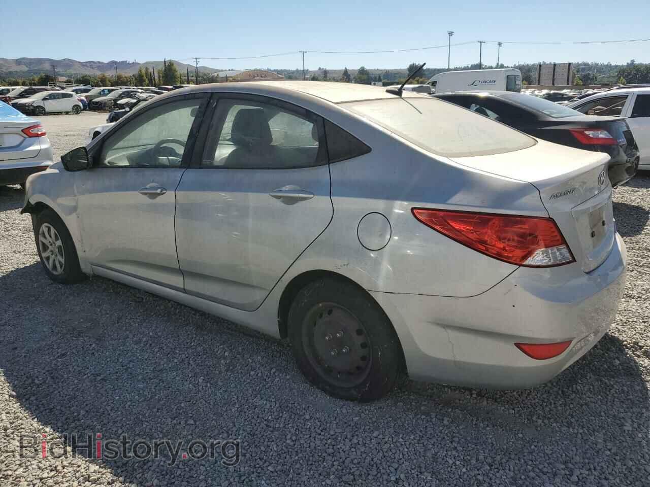 2014 HYUNDAI ACCENT - VIN: KMHCT4AEXEU672553 - Фото 2