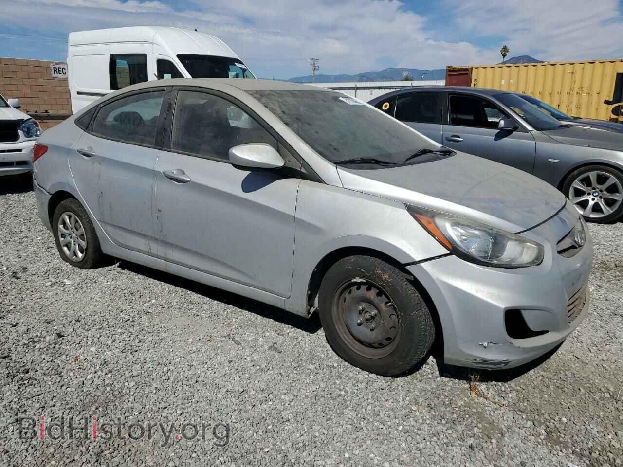 2014 HYUNDAI ACCENT - VIN: KMHCT4AEXEU672553 - Фото 4