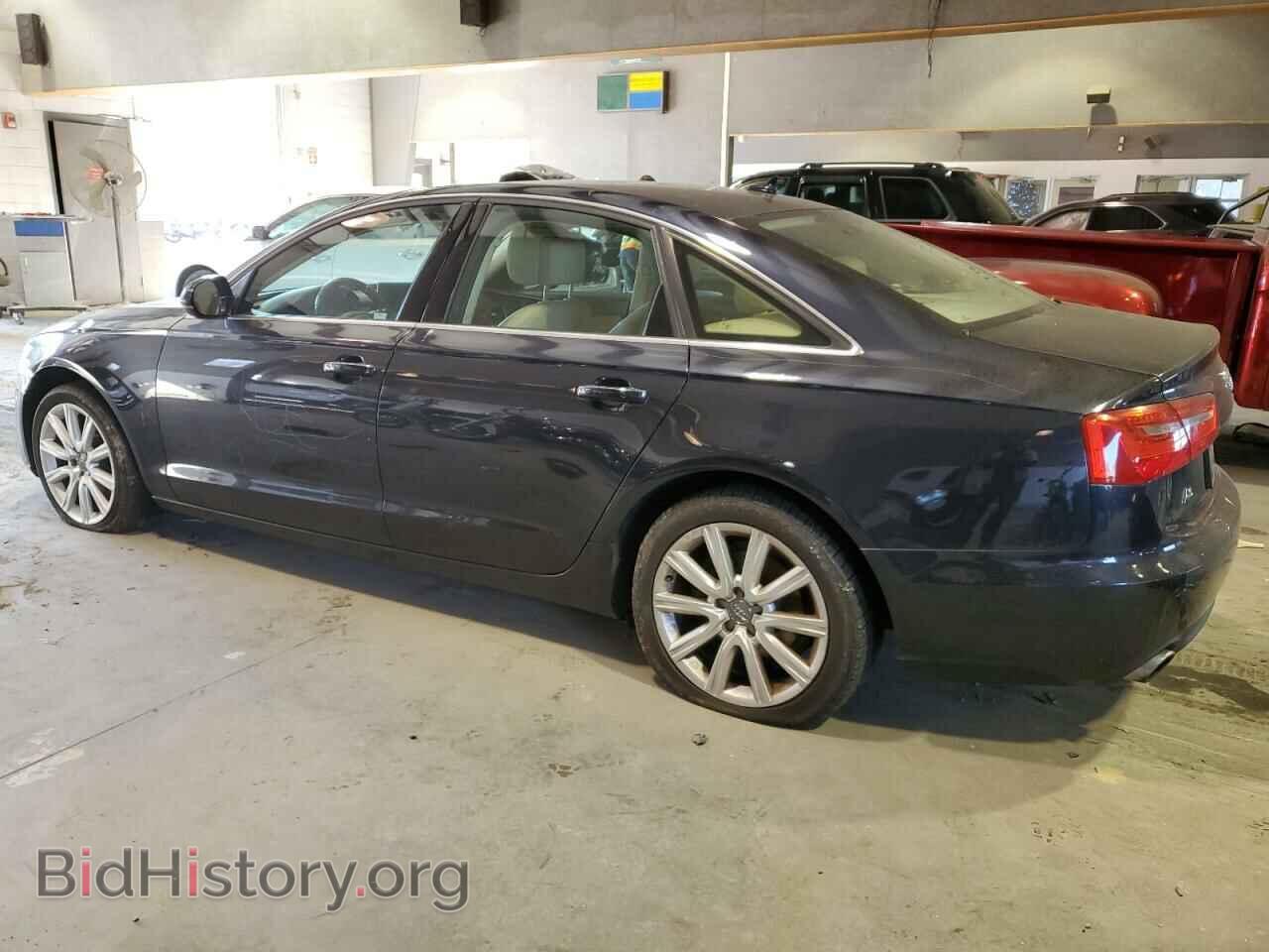 2013 AUDI A6 - VIN: WAUGFAFC7DN126799 - Фото 2