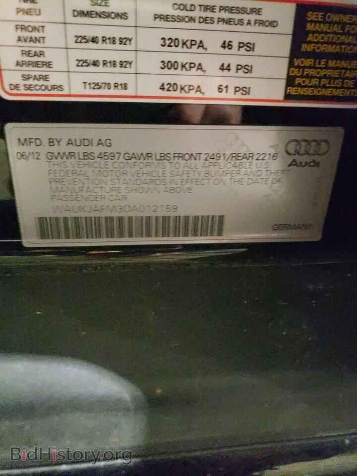 2013 AUDI A3 - VIN: WAUKJAFM3DA012159 - Фото 10