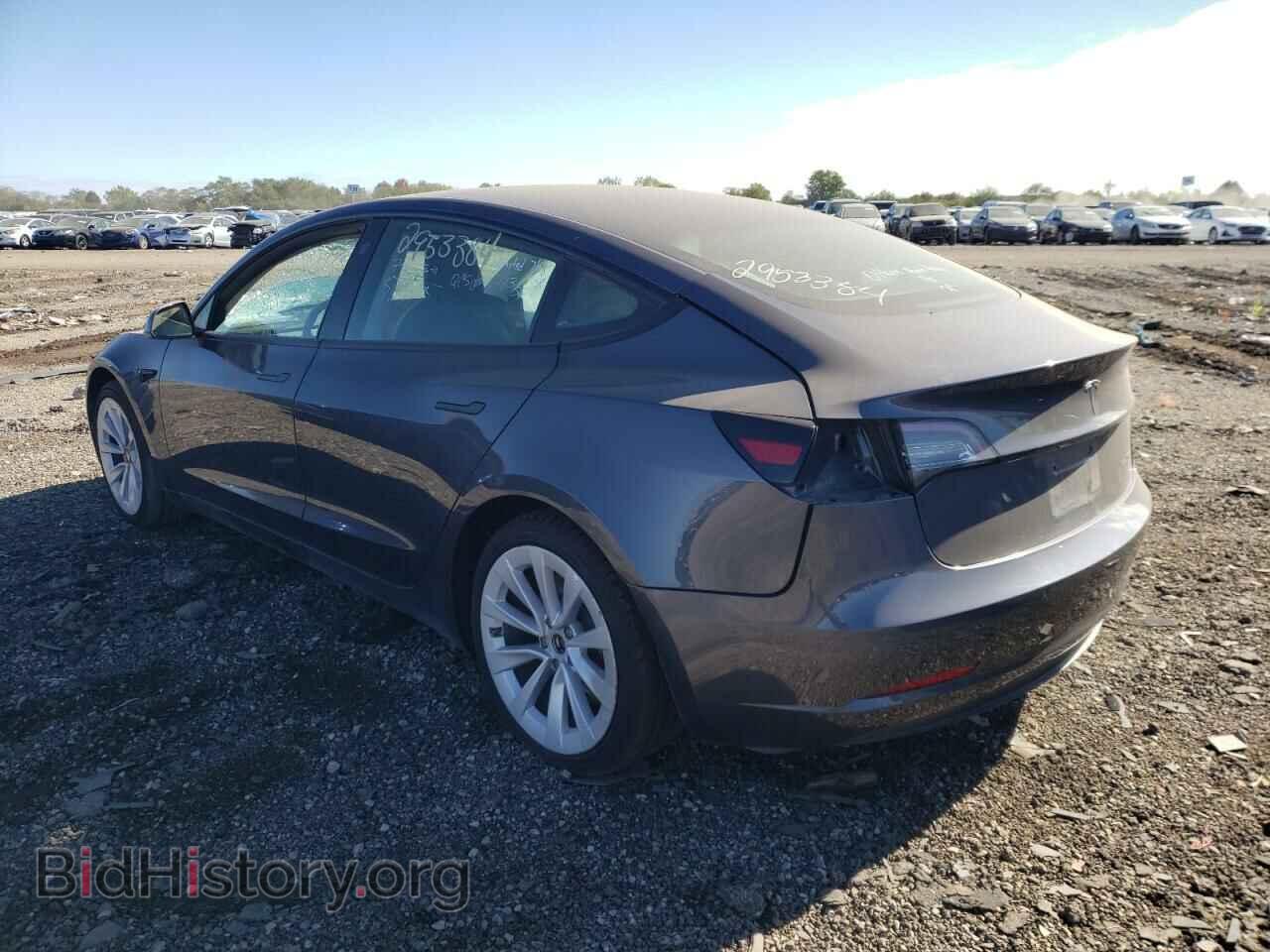 2022 TESLA MODEL 3 - VIN: 5YJ3E1EB6NF286301 - Photo 2