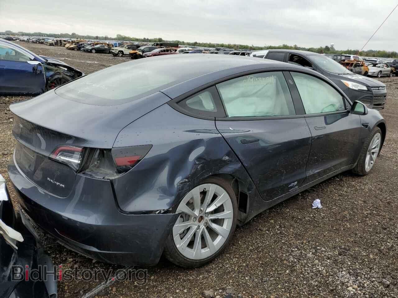 2022 TESLA MODEL 3 - VIN: 5YJ3E1EB6NF286301 - Photo 3