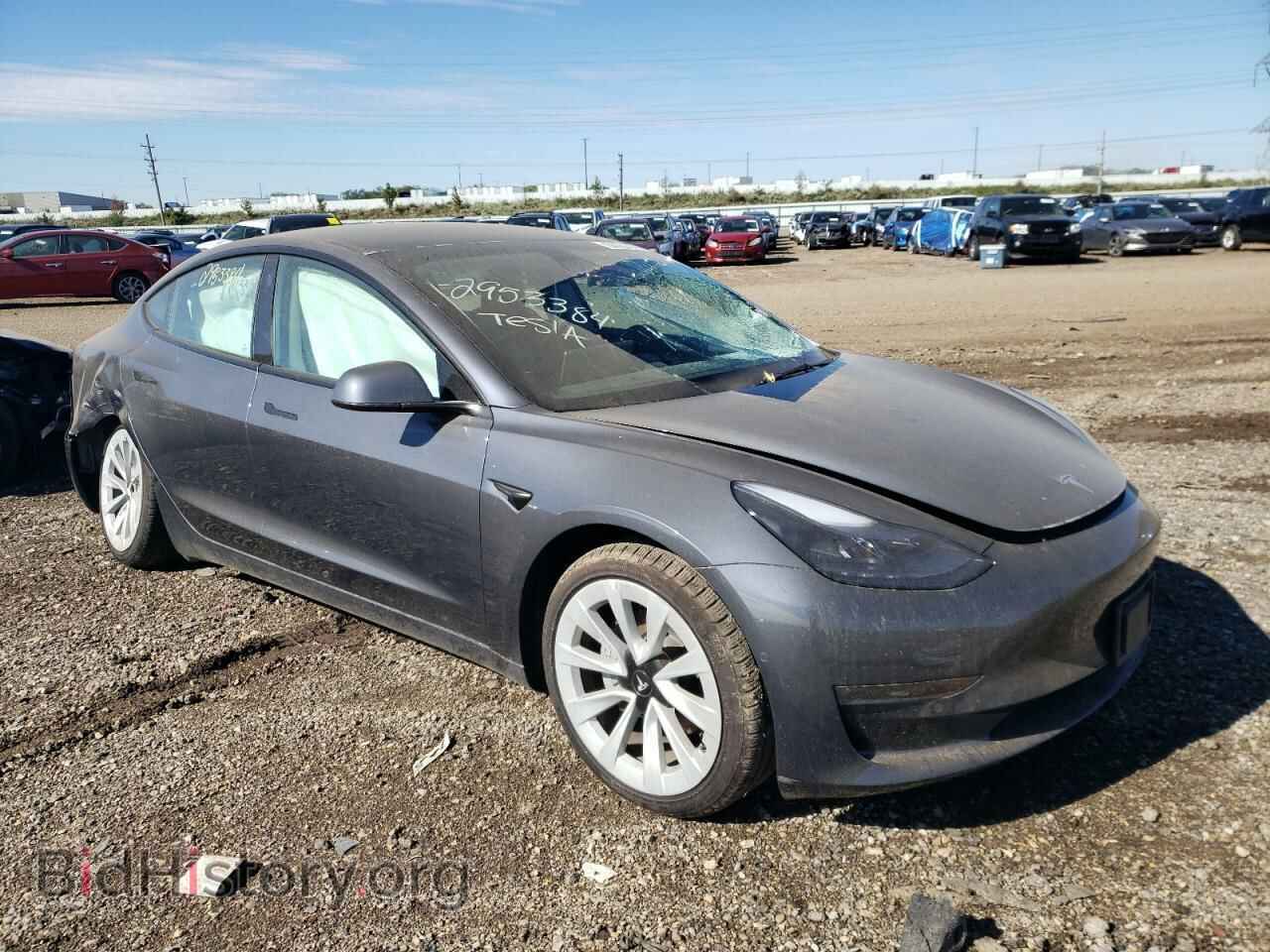 2022 TESLA MODEL 3 - VIN: 5YJ3E1EB6NF286301 - Photo 4