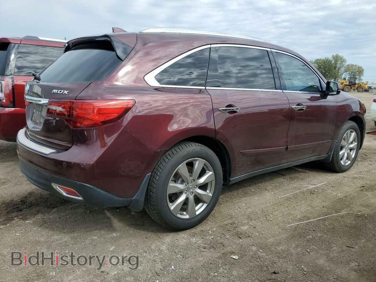2014 ACURA MDX - VIN: 5FRYD3H83EB018437 - Фото 3
