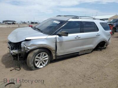 2013 Ford EXPLORER XLT, серебристый — VIN 1FM5K8D86DGB95996, Copart