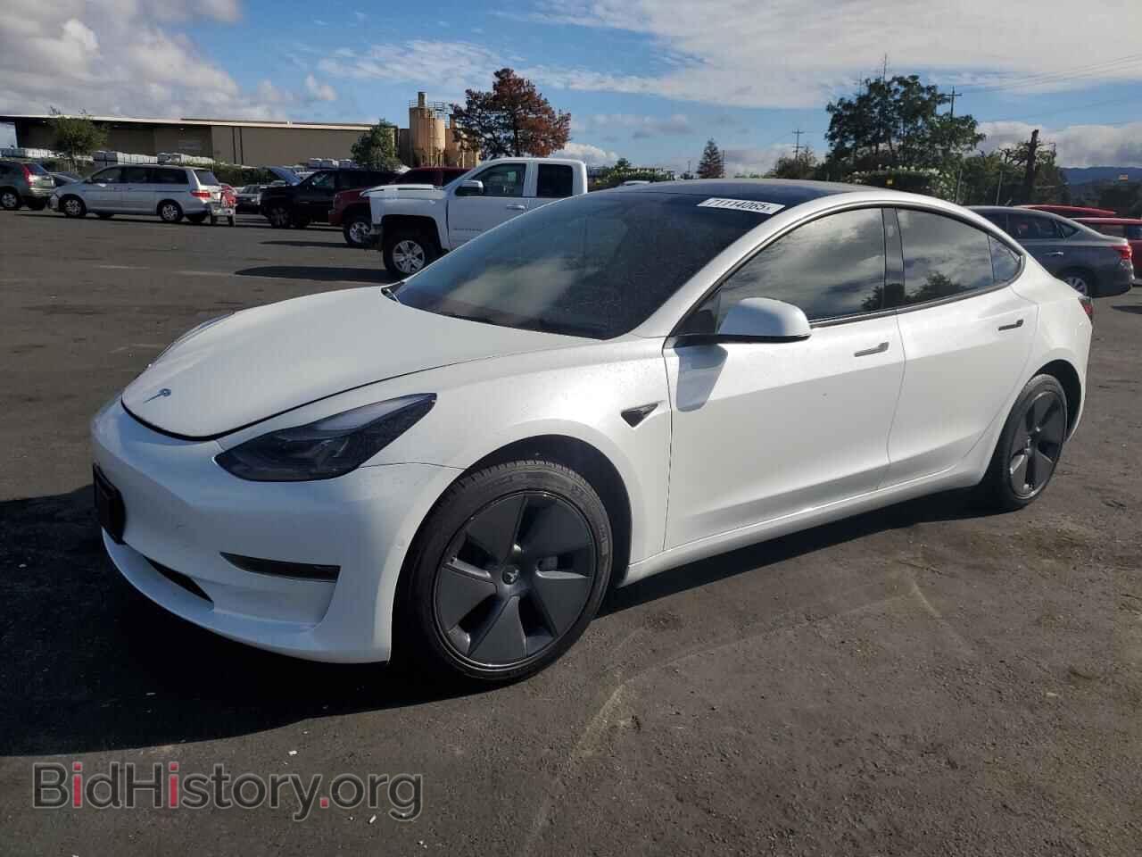 Photo 5YJ3E1EAXNF112691 - TESLA MODEL 3 2022