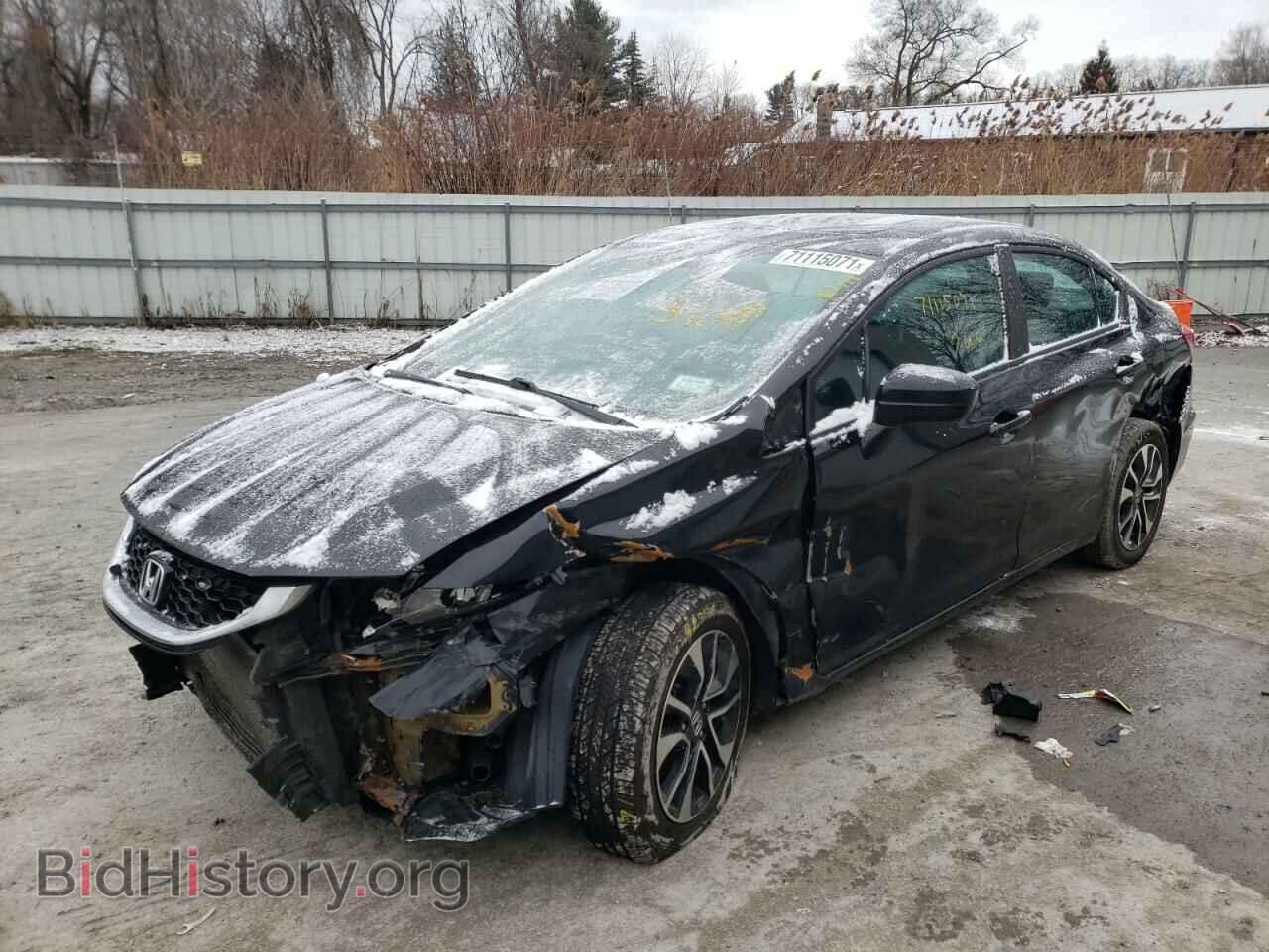 2014 HONDA CIVIC - VIN: 2HGFB2F82EH535140 - Фото 2
