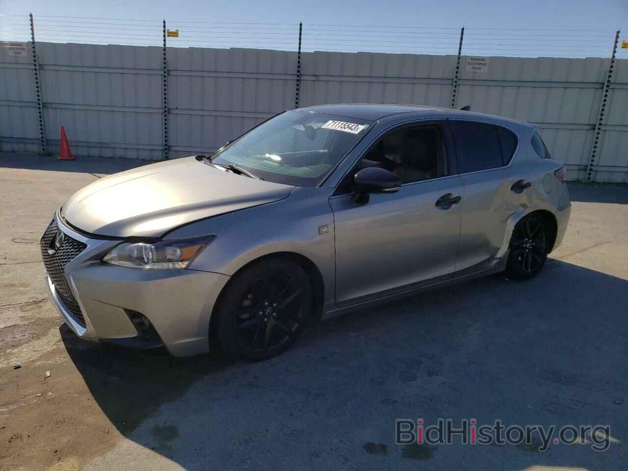 Фотография JTHKD5BH7G2265024 - LEXUS CT 200 2016