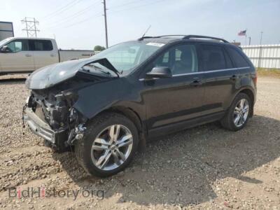 2013 Ford EDGE Limited, black — VIN 2FMDK4KC8DBC50760, Copart