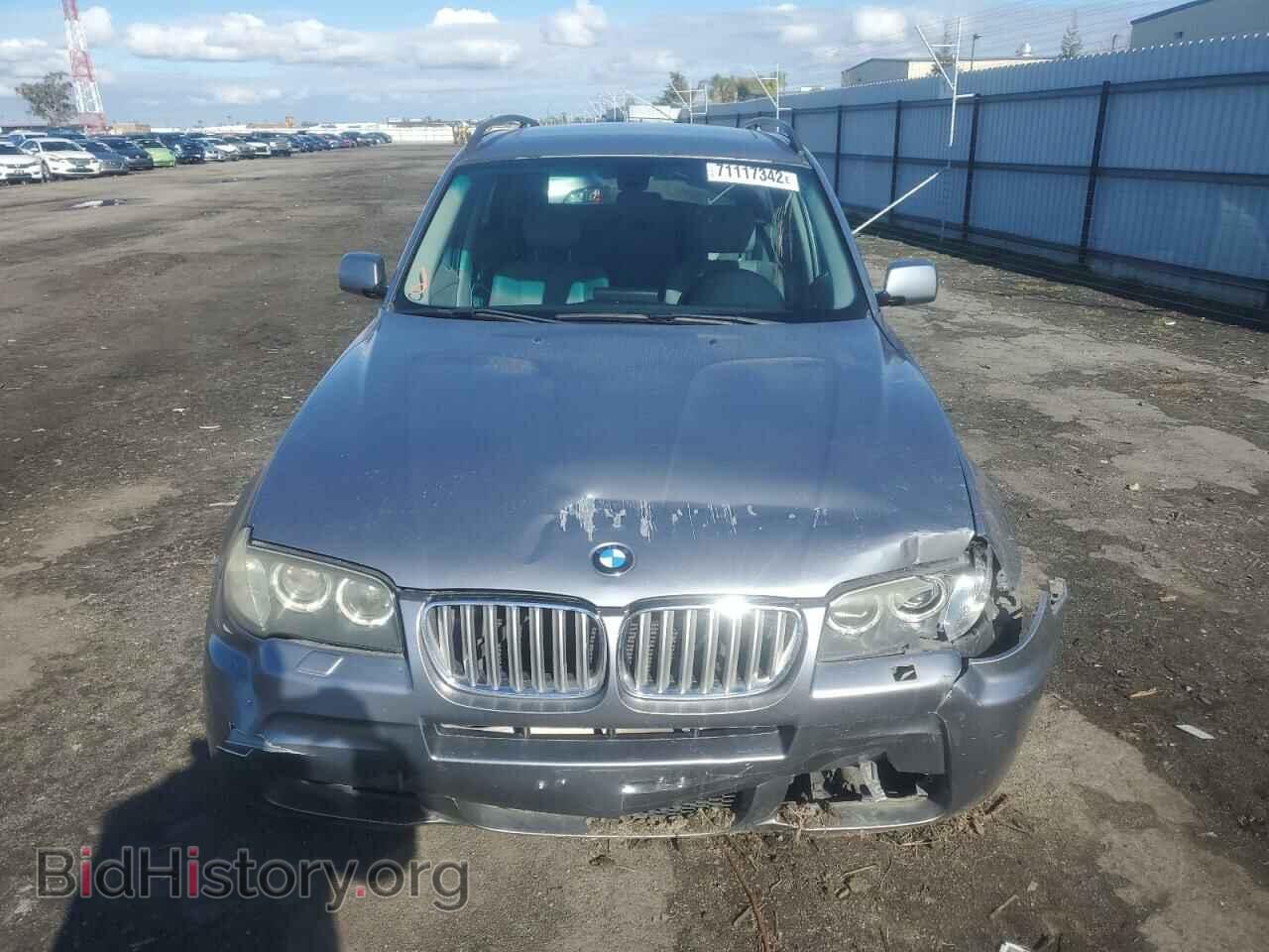 2007 BMW X3 - VIN: WBXPC93487WF25636 - Фото 5
