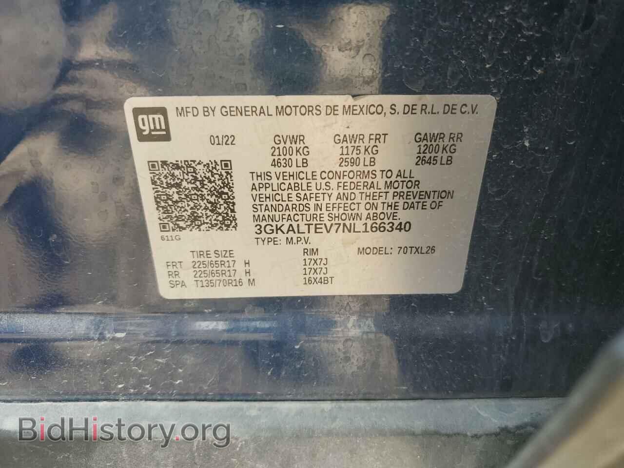 2022 GMC TERRAIN - VIN: 3GKALTEV7NL166340 - Photo 13