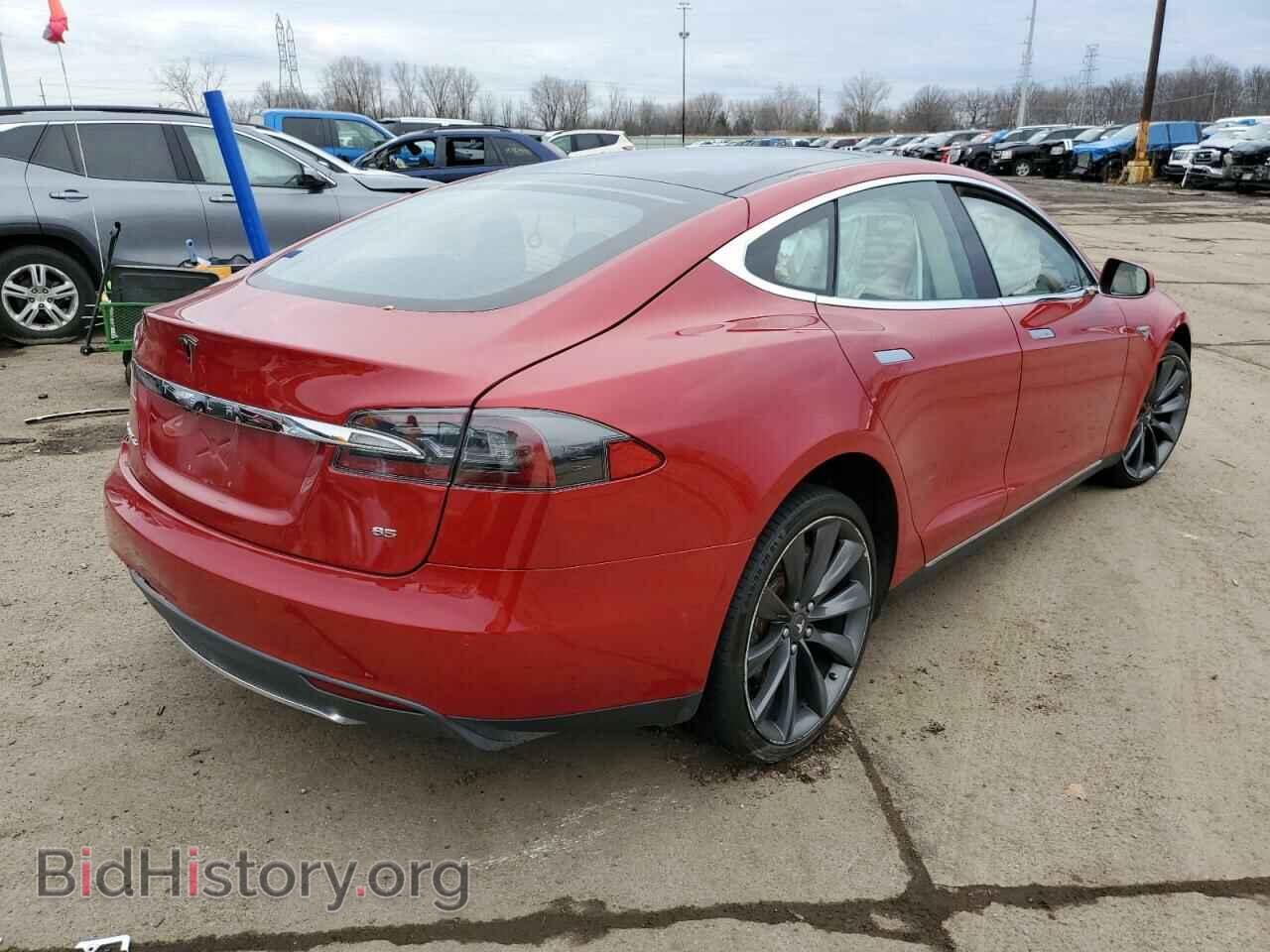 2014 TESLA MODEL S - VIN: 5YJSA1H12EFP56687 - Фото 3