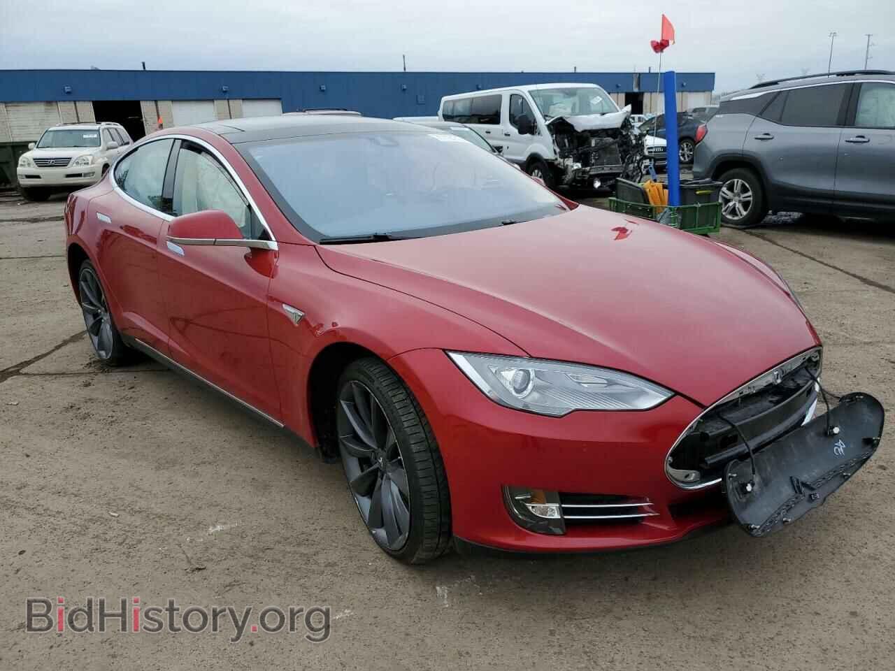 2014 TESLA MODEL S - VIN: 5YJSA1H12EFP56687 - Фото 4