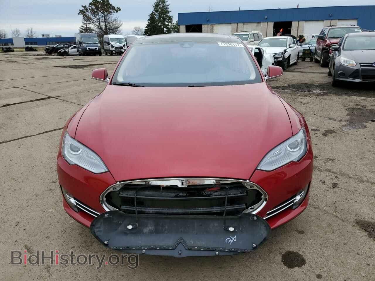 2014 TESLA MODEL S - VIN: 5YJSA1H12EFP56687 - Фото 5