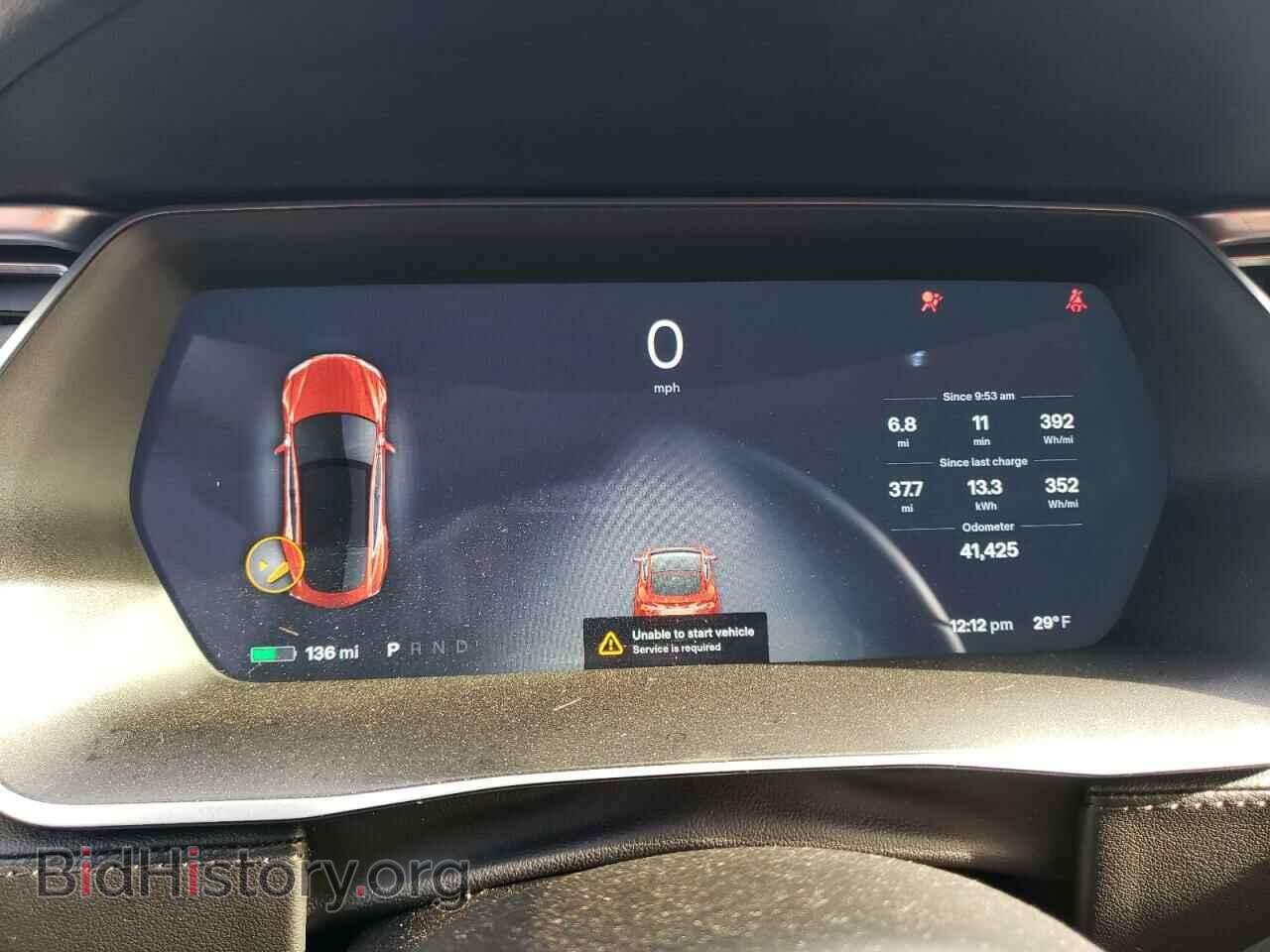 2014 TESLA MODEL S - VIN: 5YJSA1H12EFP56687 - Фото 9